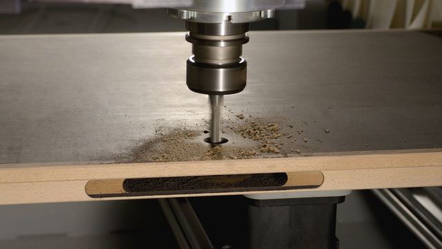Effective machining on door and frame components Effective machining on door and frame components
