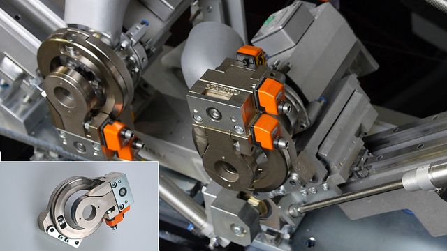 Copy cutter unit Copy cutter unit with four NC servo-axes as standard feature