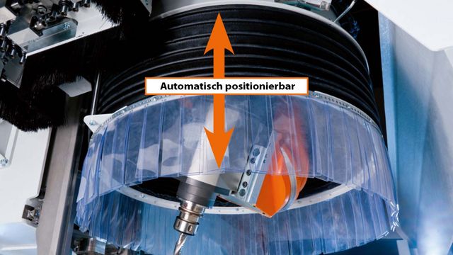 Flexible evacuation – programmable for eight positions