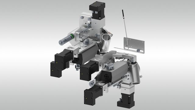 Pneumatic cutter unit