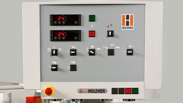 We know what you need: The HOLZ-HER control With our clear controls, your HOLZ-HER edgebander is simple to operate intuitively.