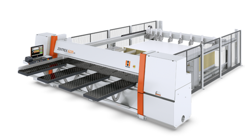 Horizontal beam saw/panel saw HOLZHER ZENTREX 6220 lift Panel saw/beam saw ZENTREX 6220 lift from HOLZ-HER: complete solution with elevating table for a high throughput mass production
