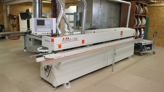 Reference customer for HOLZHER AURIGA 1308 pressure beam saw: Kobe in Reutlingen