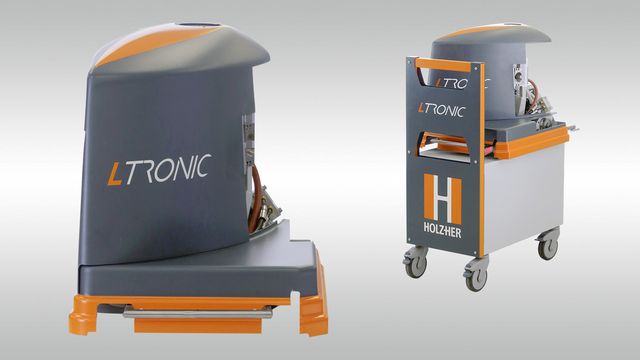 LTronic - laser edging change-over unit Ltronic laser edgebander - perfect invisible joints with laser edging