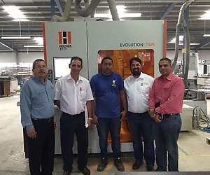 On growth course with the vertical CNC