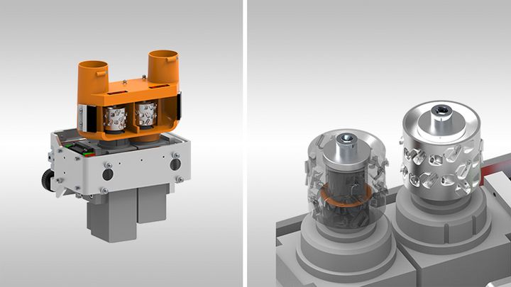 Diamond tipped jointing cutter as standard feature on all HOLZ-HER edgebanders