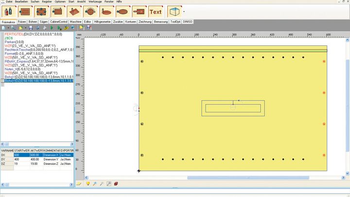 The high quality, user-friendly machine control from HOLZ-HER