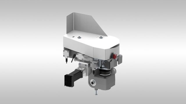 Motor-driven 3-roller pressure unit Pressure unit with synchronous drive and automatic adaptation to feed rate
