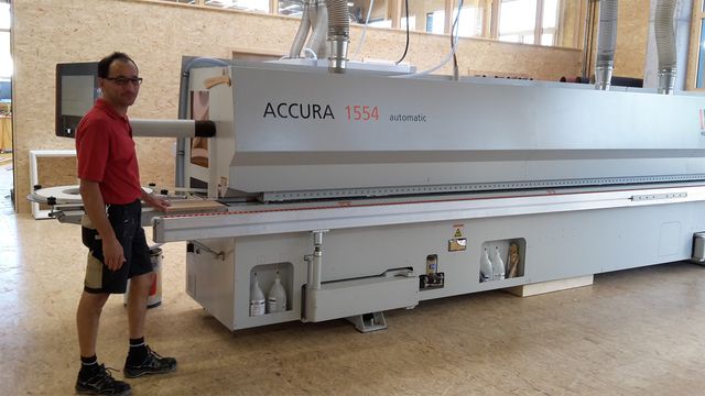 HOLZHER reference ACCURA 1554 edgebander