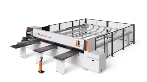 HOLZHER beam saw/panel saw TECTRA 6120 dynamic The panel saw/beam saw HOLZ-HER TECTRA 6120 dynamic convinces through precision