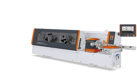 Edge banding machine LUMINA 1380 multi with multifunctional milling technology Edge banding machine LUMINA 1380 multi with multifunctional milling technology
