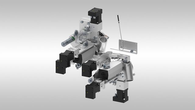 Milling unit for the Lumina edge banding machine Milling unit for the Lumina edge banding machine