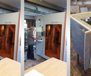 Reference customer Schifer with an vertical processing center EVOLUTION 7405 from HOLZ-HER