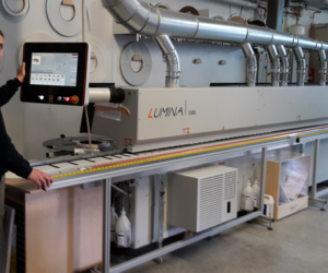 Reference custumor Pfefferle is delighted by the new edgebander LUMINA 1380