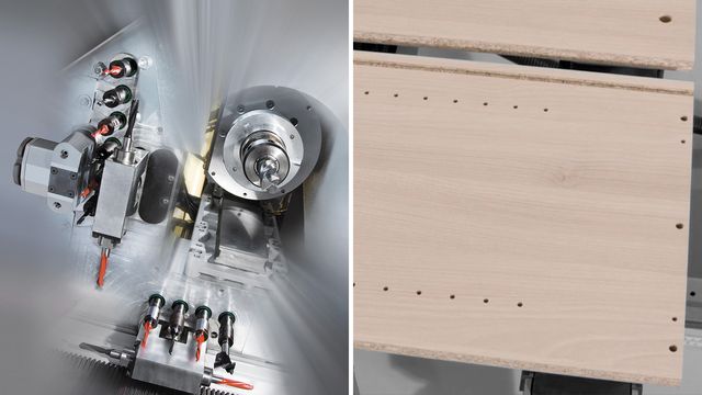 Drilling, sawing, cutting, grooving – the PRO-MASTER machining head