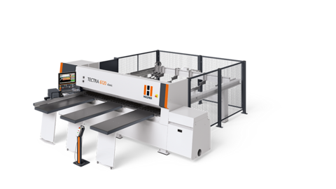 The universal beam saw/panel saw for woodworking and panel processing